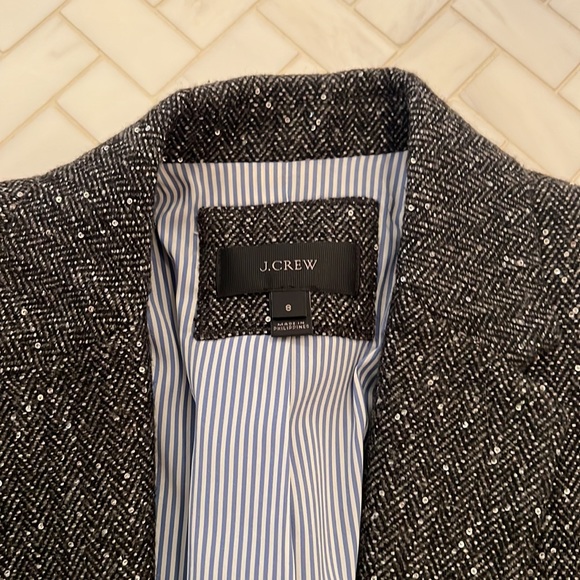 J Crew size 8 blazer with shimmer - Picture 2 of 5